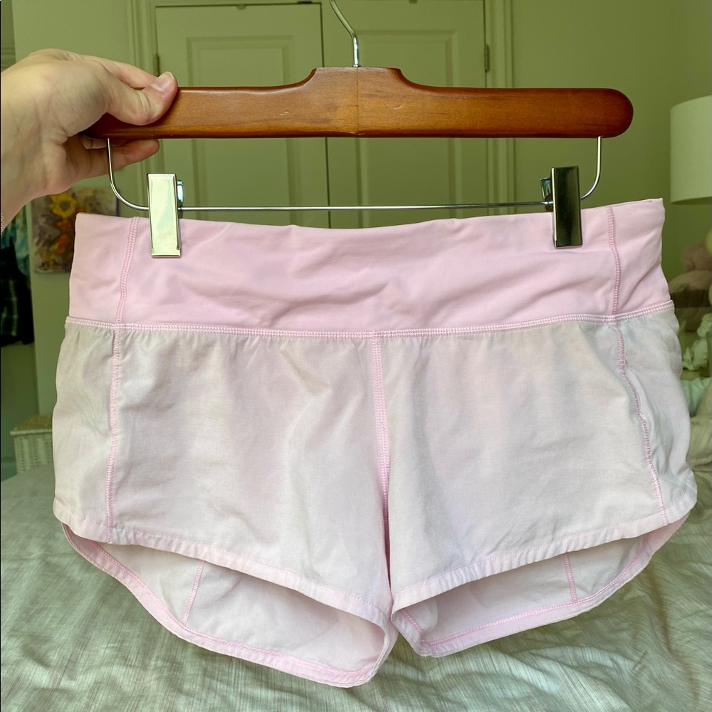 Lululemon Speed Up Short 2.5” Light Pink